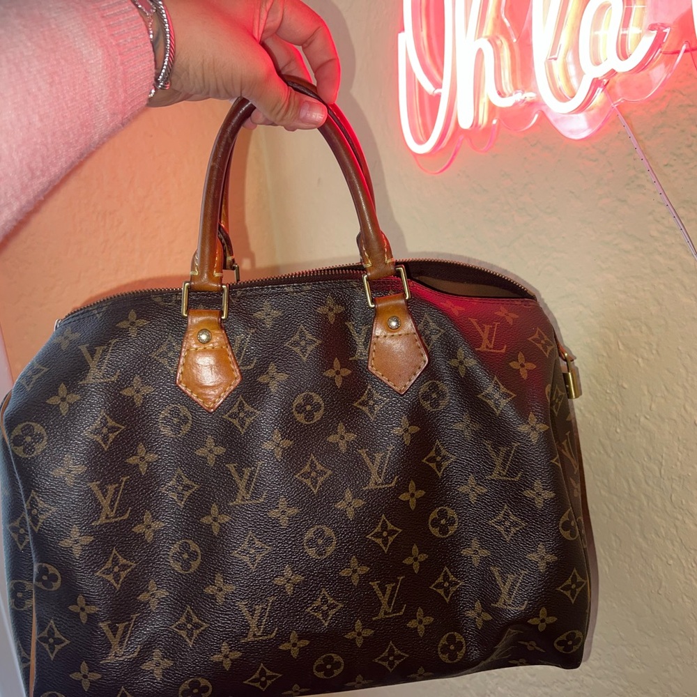Louis Vuitton Brown Monogram Satchel